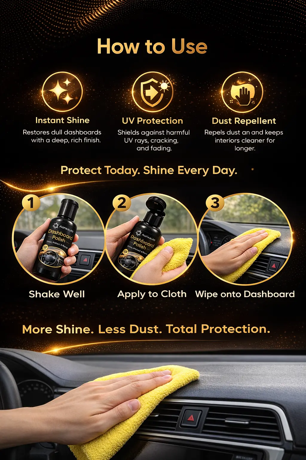 Car Dashboard Polish 100 ml